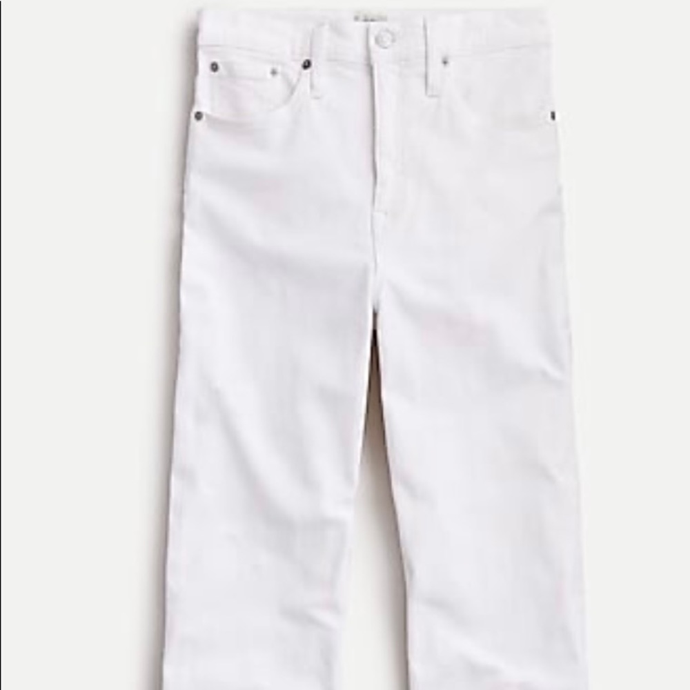 JCrew White Jeans